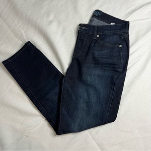 🍀🌸 LUCKY BRAND BROOKE SKINNY JEANS STRETCH 6 28 6/28 R EUC DARK DENIM 👖 small